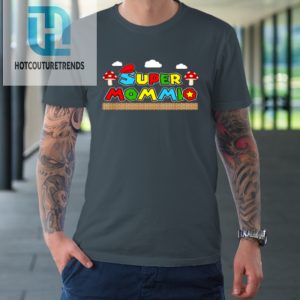 Super Mommio Funny Mom Mother Gaming Video Game Lovers Funny Tshirt hotcouturetrends 1 3