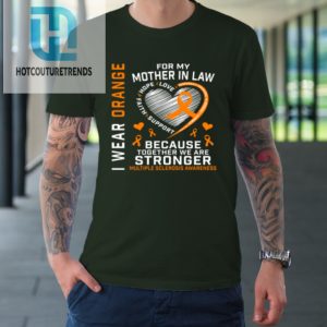 Orange Ribbon Ms Mother In Law Multiple Sclerosis Awareness Tshirt hotcouturetrends 1 2