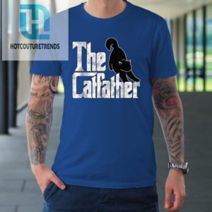 The Catfather Black Cat Father Mafia Whiskers Male Daddy Tshirt hotcouturetrends 1 6