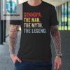 Grandpa The Man The Myth The Legend Fathers Day Tshirt hotcouturetrends 1