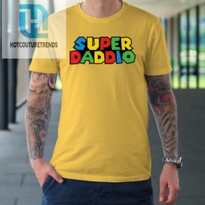 Super Daddio Funny Gamer Dad Fathers Day Video Game Lover Tshirt hotcouturetrends 1 3