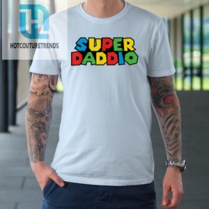 Super Daddio Funny Gamer Dad Fathers Day Video Game Lover Tshirt hotcouturetrends 1 4