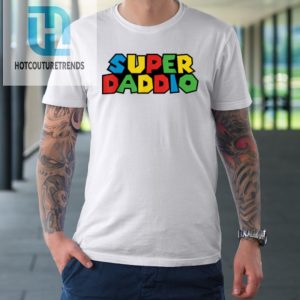 Super Daddio Funny Gamer Dad Fathers Day Video Game Lover Tshirt hotcouturetrends 1 7