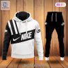 Nike White Mix Black Luxury Brand Hoodie And Pants Limited Edition Luxury Store hotcouturetrends 1