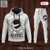 Nike Full White Mix Printing 3D Pattern Luxury Brand Hoodie And Pants Pod Design Luxury Store hotcouturetrends 1
