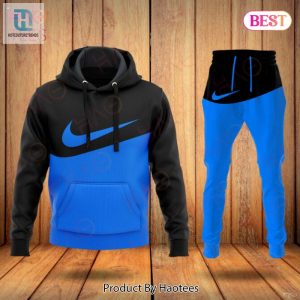 Nike Blue Mix Black Luxury Brand Hoodie And Pants Limited Edition Luxury Store hotcouturetrends 1 1