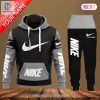 Nike Black Mix Grey Luxury Brand Hoodie And Pants Limited Edition Luxury Store hotcouturetrends 1