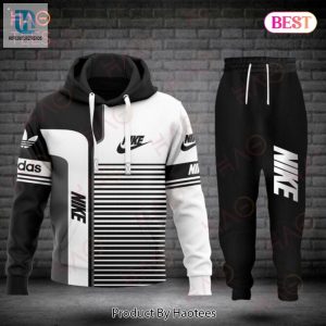 Nike Black Grey White Luxury Brand Hoodie And Pants Limited Edition Luxury Store hotcouturetrends 1 1