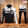 New Adidas Black Mix White Luxury Brand Hoodie And Pants Limited Edition Luxury Store hotcouturetrends 1
