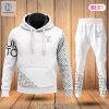 Louis Vuitton White Color Luxury Brand Hoodie And Pants Limited Edition Luxury Store hotcouturetrends 1