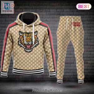 Gucci Tiger Luxury Brand Hoodie And Pants Pod Design Luxury Store hotcouturetrends 1 1