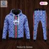 Gucci Blue Mix Color Luxury Brand Hoodie And Pants Pod Design Luxury Store hotcouturetrends 1