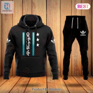 Adidas Full Black Luxury Brand Hoodie And Pants Limited Edition Luxury Store hotcouturetrends 1 1