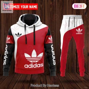 Adidas Black White Red Hoodie And Pants Limited Edition Luxury Store hotcouturetrends 1 1