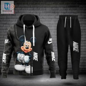 Trending Nike Mickey Black Luxury Brand Hoodie Pants Limited Edition Luxury Store hotcouturetrends 1 1