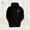 Trending Louis Vuitton Black Luxury Brand Hoodie Pants Limited Edition Luxury Store hotcouturetrends 1
