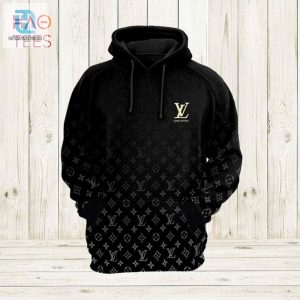 Trending Louis Vuitton Black Luxury Brand Hoodie Pants Limited Edition Luxury Store hotcouturetrends 1 1