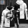 Best Nike White Black Luxury Brand 3D Hoodie Pants Limited Edition Luxury Store hotcouturetrends 1