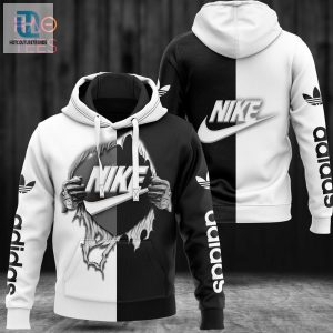 Best Nike White Black Luxury Brand 3D Hoodie Pants Limited Edition Luxury Store hotcouturetrends 1 1
