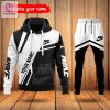 Best Nike Black White Customize Name Luxury Brand Hoodie And Pants Limited Edition Luxury Store hotcouturetrends 1