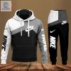 Available Nike White Grey Black Hoodie Pants Limited Edition Luxury Store hotcouturetrends 1