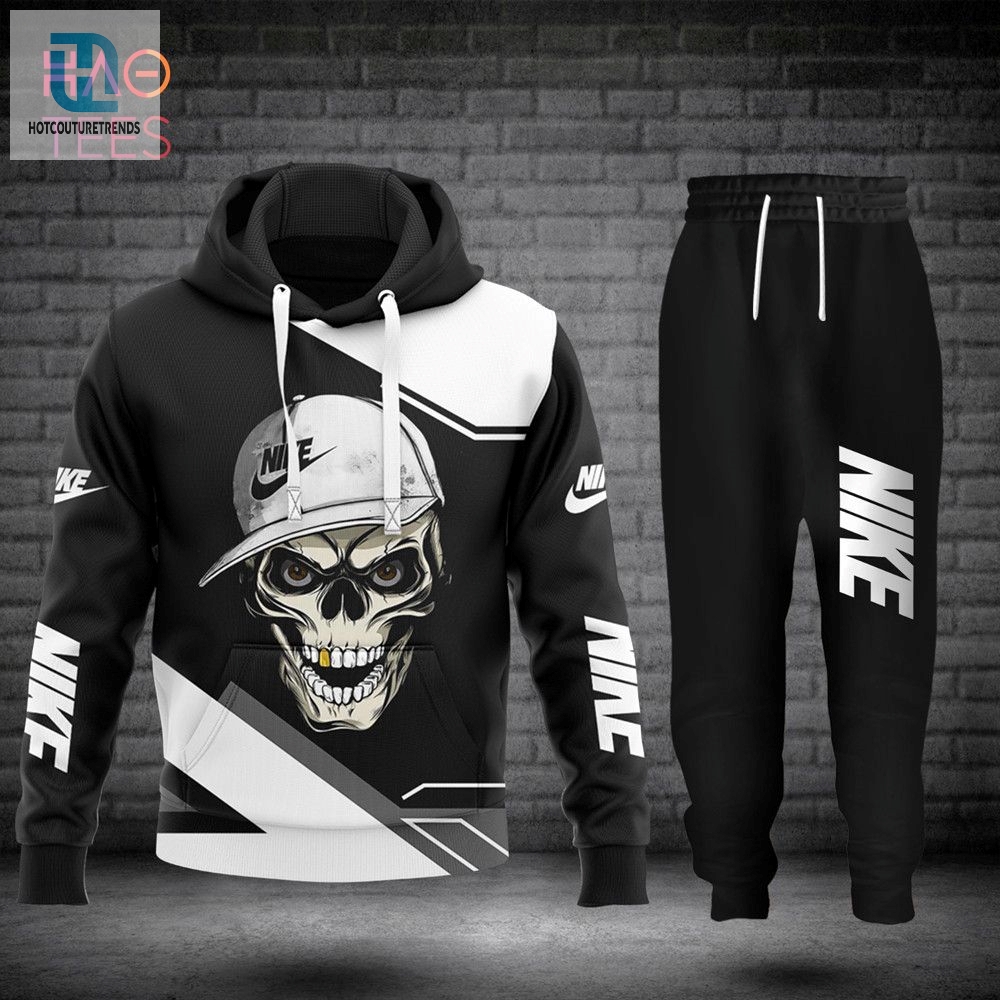 Available Nike Black White Luxury Brand Hoodie And Pants Pod Design Luxury Store 