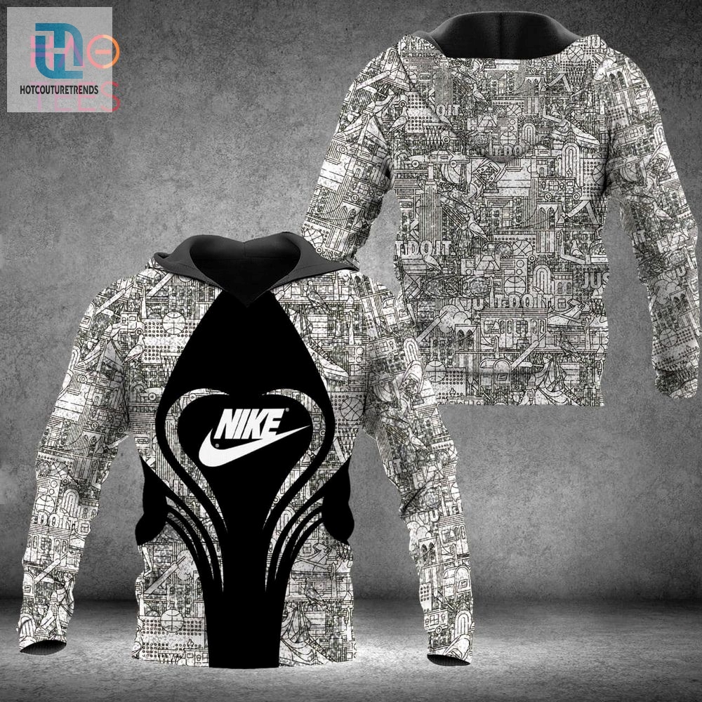 Available Nike Black Luxury Brand Hoodie And Pants Limited Edition Luxury Store 