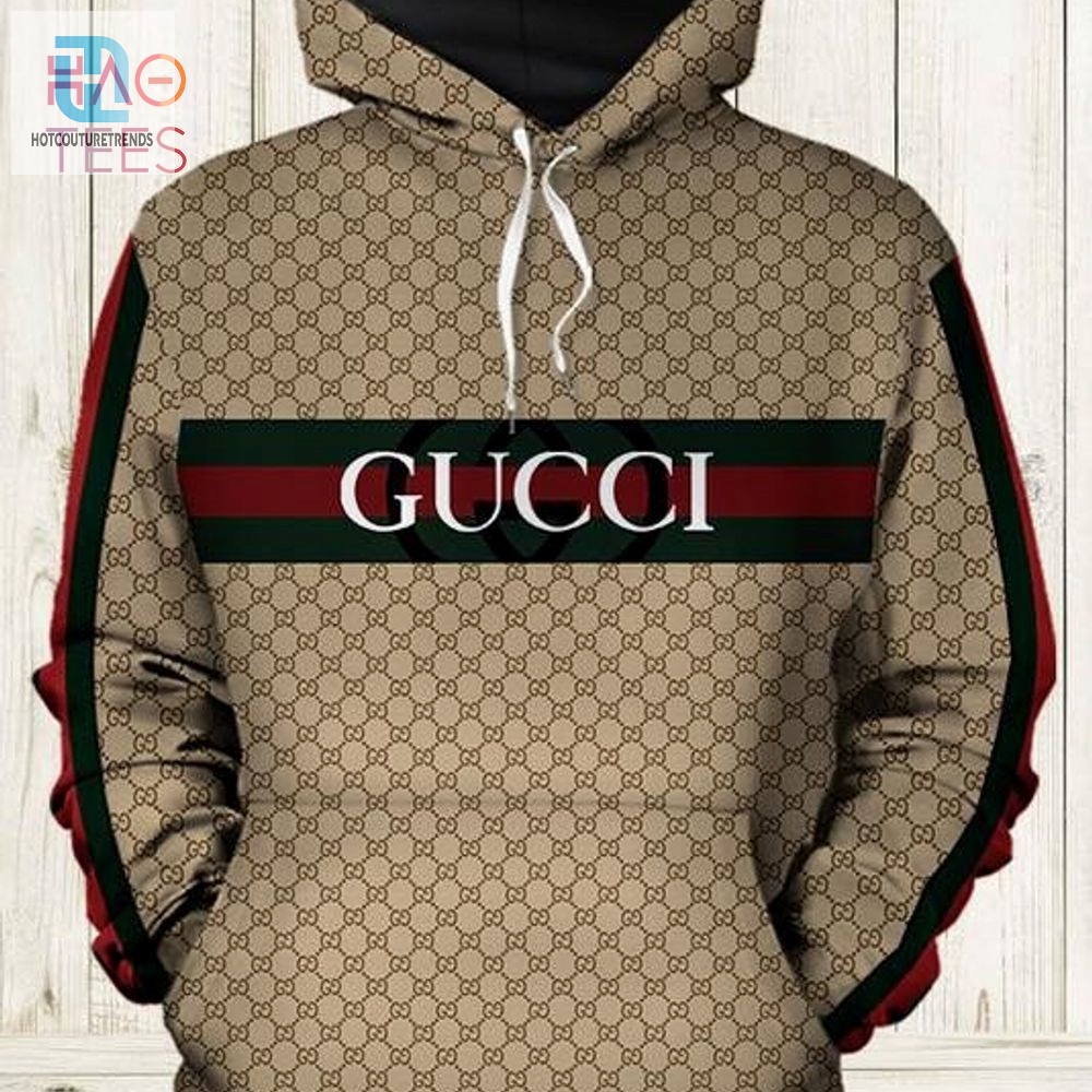 New Gucci Luxury Brand Hoodie Pants All Over Printed Luxury Store 