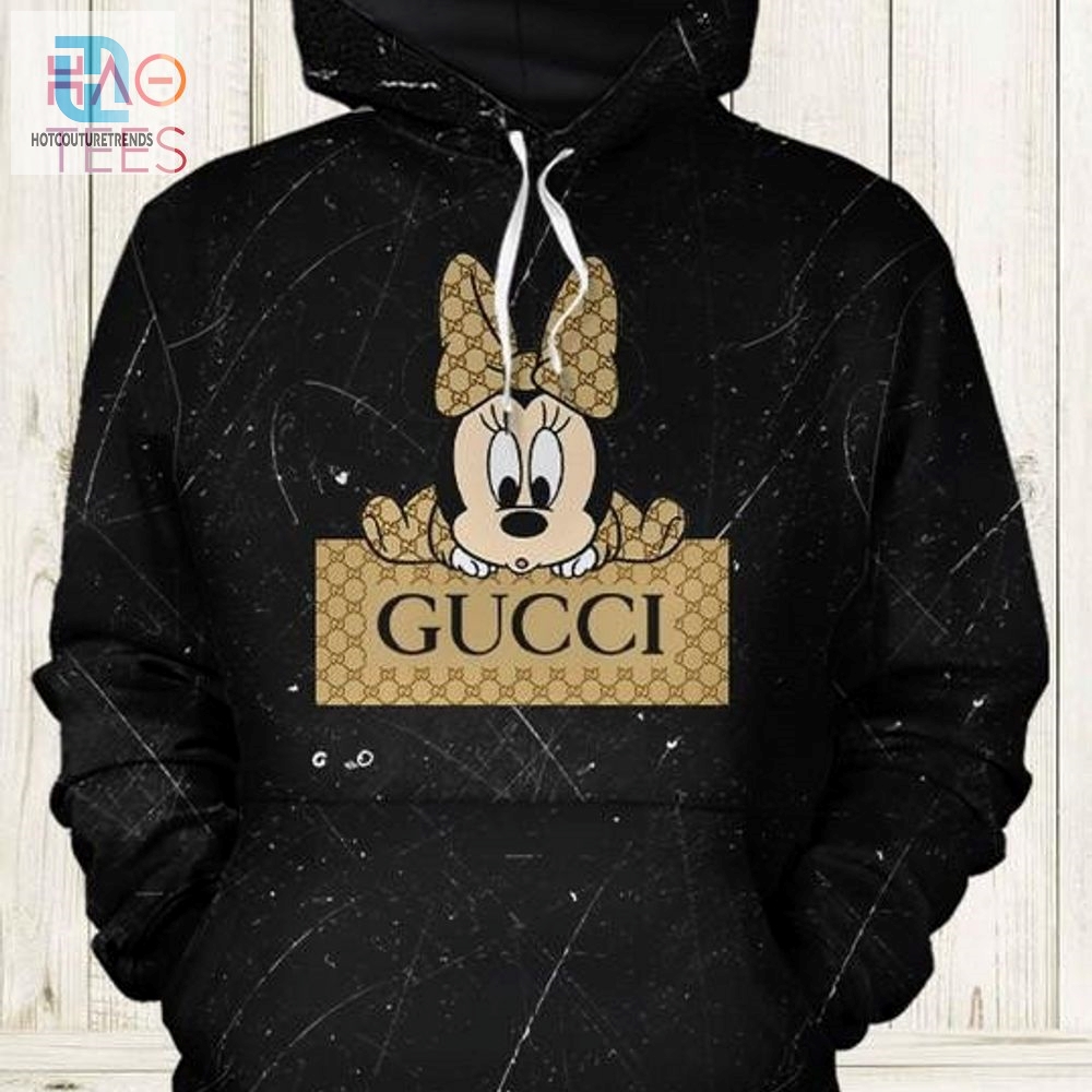 New Gucci Black Vuitton Luxury Brand Hoodie Pants Limited Edition Luxury Store 