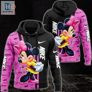 Hot Nike Pink Black Luxury Brand Hoodie Pants Limited Edition Luxury Store hotcouturetrends 1 1
