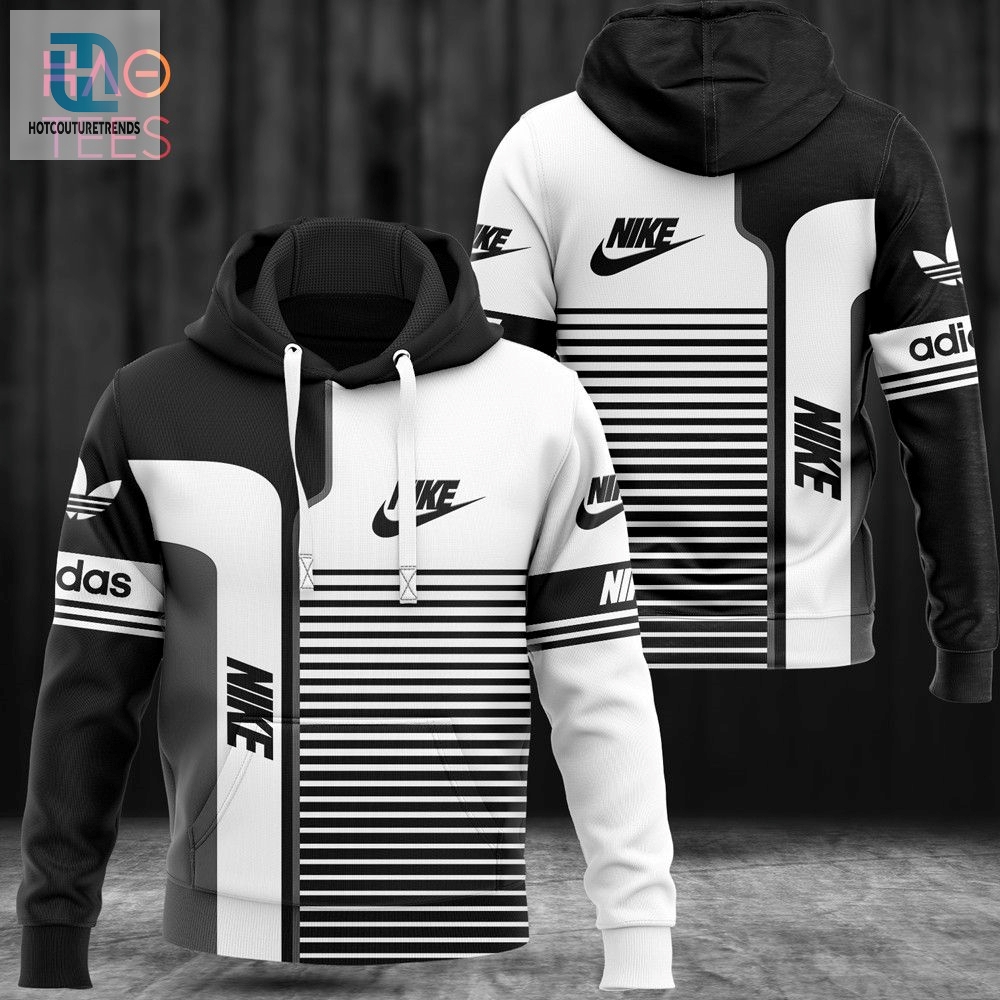 Hot Nike Black Grey White Luxury Brand Hoodie Pants Limited Edition Luxury Store 