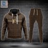 Best Louis Vuitton2 Brown Luxury Brand Hoodie Pants Limited Edition Luxury Store hotcouturetrends 1