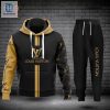 Hot Louis Vuitton Black Gold Hoodie Pants Limited Edition Luxury Store hotcouturetrends 1