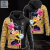 Trending Louis Vuitton Gold Black Luxury Brand 3D Hoodie Pants Limited Edition Luxury Store hotcouturetrends 1