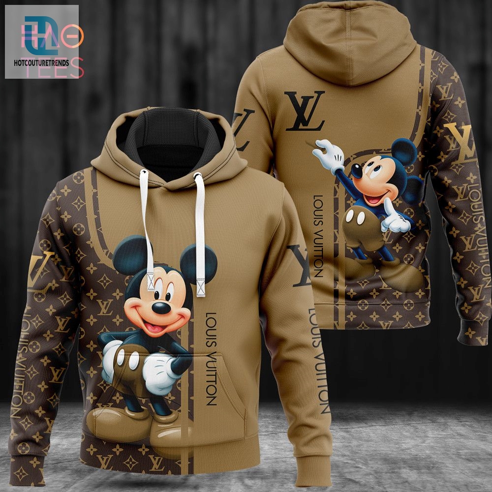 Available Louis Vuitton Mickey Luxury Brand Hoodie Pants Limited Edition Luxury Store 