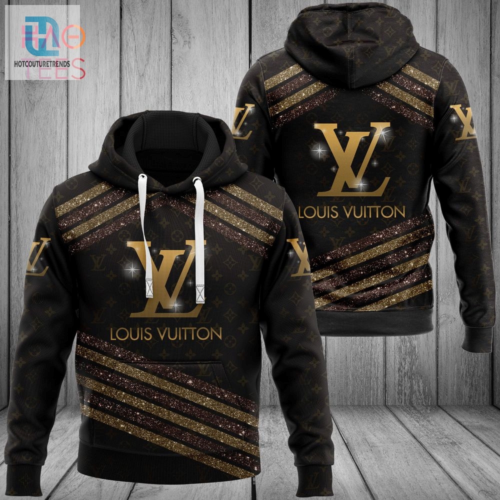 Available Louis Vuitton Black Brand Hoodie Pants Limited Edition Luxury Store 
