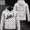 New Louis Vuitton White Luxury Brand Hoodie Pants Limited Edition Luxury Store hotcouturetrends 1