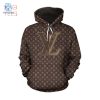 New Louis Vuitton Brown Luxury Brand Hoodie Pants Limited Edition Luxury Store hotcouturetrends 1