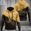 New Louis Vuitton Black Gold Luxury Brand Hoodie Pants Limited Edition Luxury Store hotcouturetrends 1