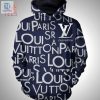 Trending Louis Vuitton Blue White Luxury Brand Hoodie Pants Limited Edition Luxury Store hotcouturetrends 1