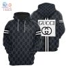 Trending Gucci Black Luxury Brand Hoodie Pants Limited Edition Luxury Store hotcouturetrends 1