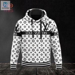 Best Louis Vuitton White Black Hoodie Pants Limited Edition Luxury Store hotcouturetrends 1 1