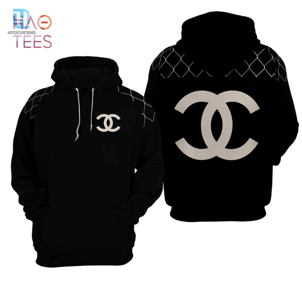 New Chanel Black Hoodie Pants Limited Edition Luxury Store 