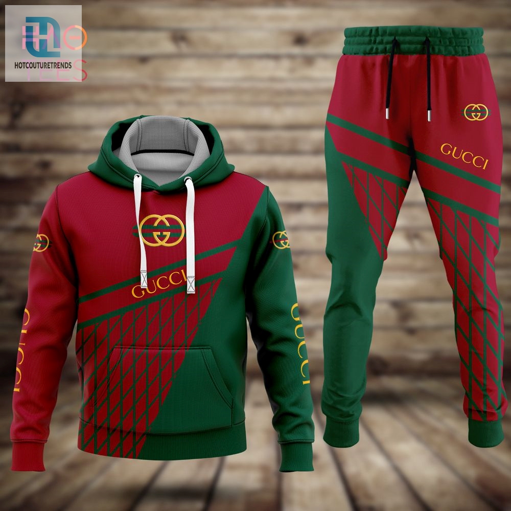 Best Gucci Red Green Hoodie And Pants Limited Edition Luxury Store 
