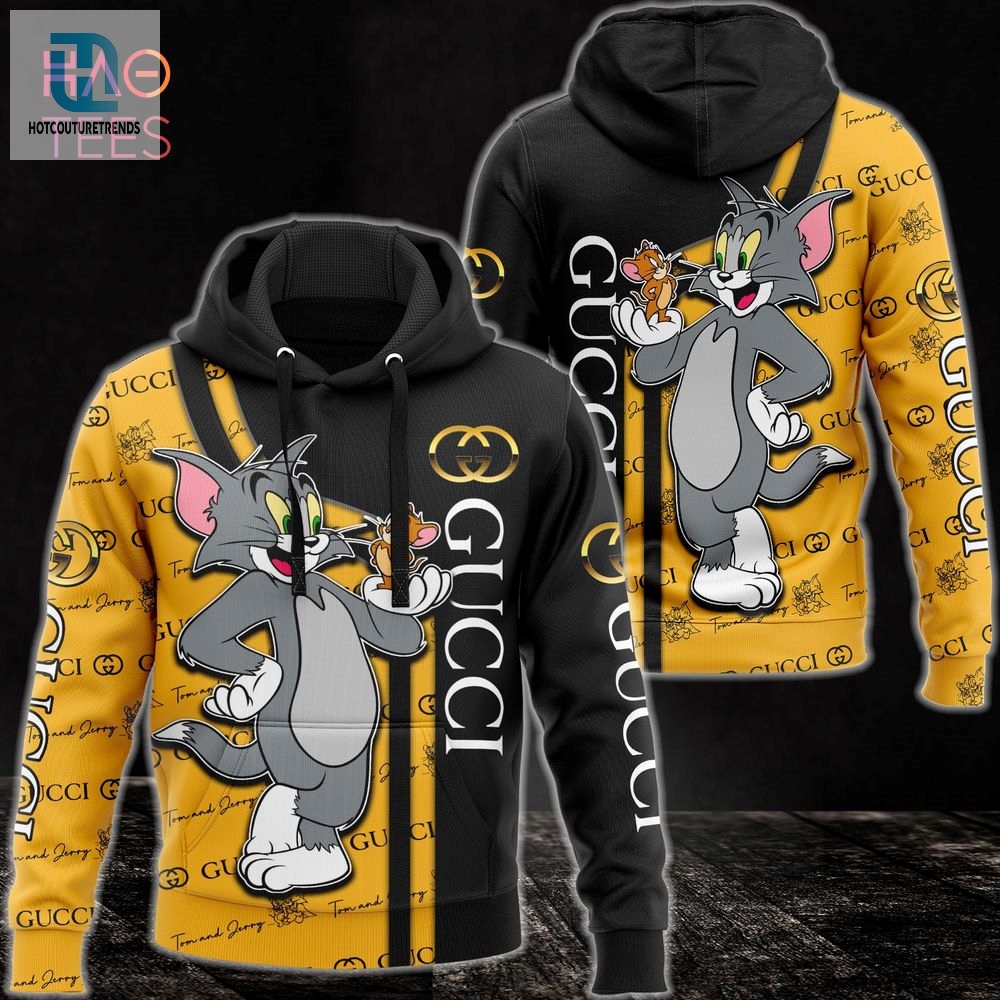 New Gucci Tom And Jerry 3D Hoodie And Pants Limited Edition Luxury Store 