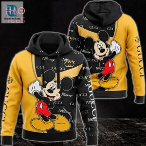 New Gucci Mickey 3D Hoodie And Pants Limited Edition Luxury Store hotcouturetrends 1 1