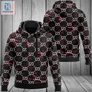 New Gucci Luxury Brand Hoodie And Pants All Over Printed Luxury Store hotcouturetrends 1 1