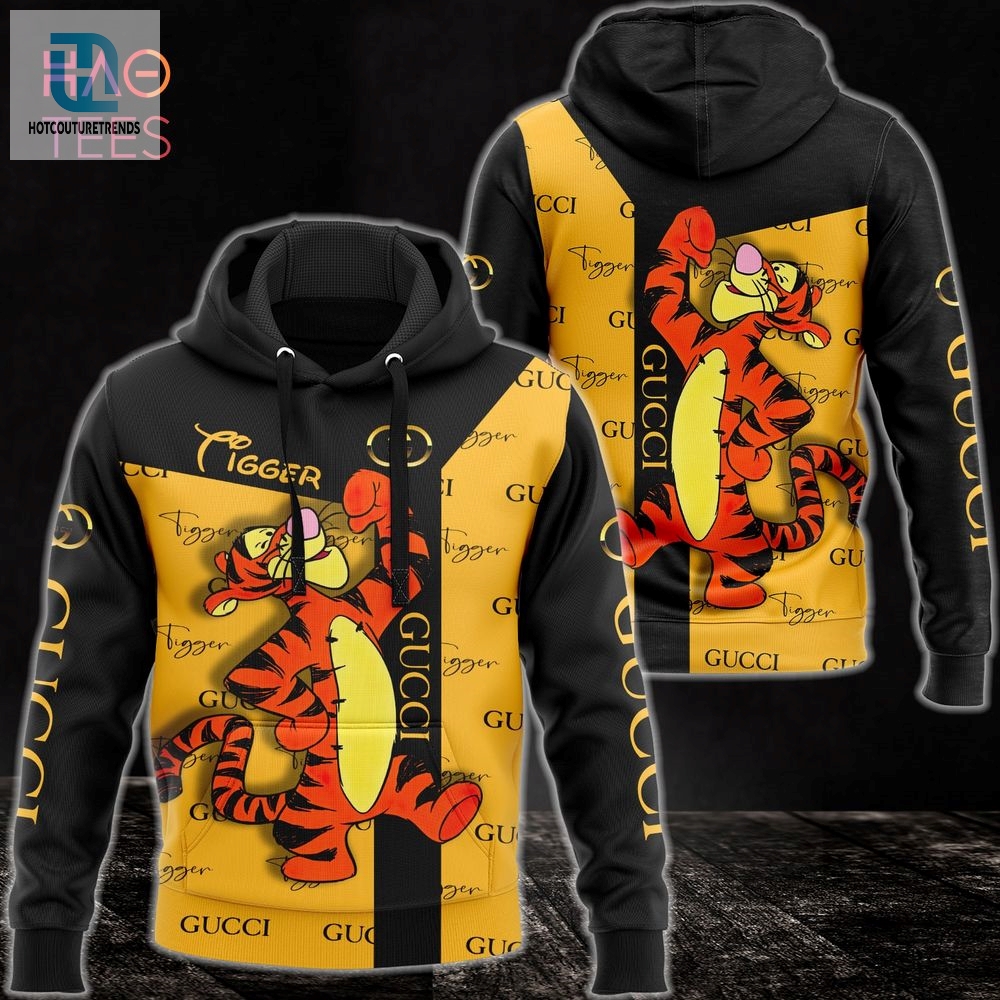New Gucci Luxury Brand 3D Hoodie Pants All Over Printed Luxury Store 