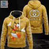 New Gucci Gold 3D Hoodie And Pants Limited Edition Luxury Store hotcouturetrends 1