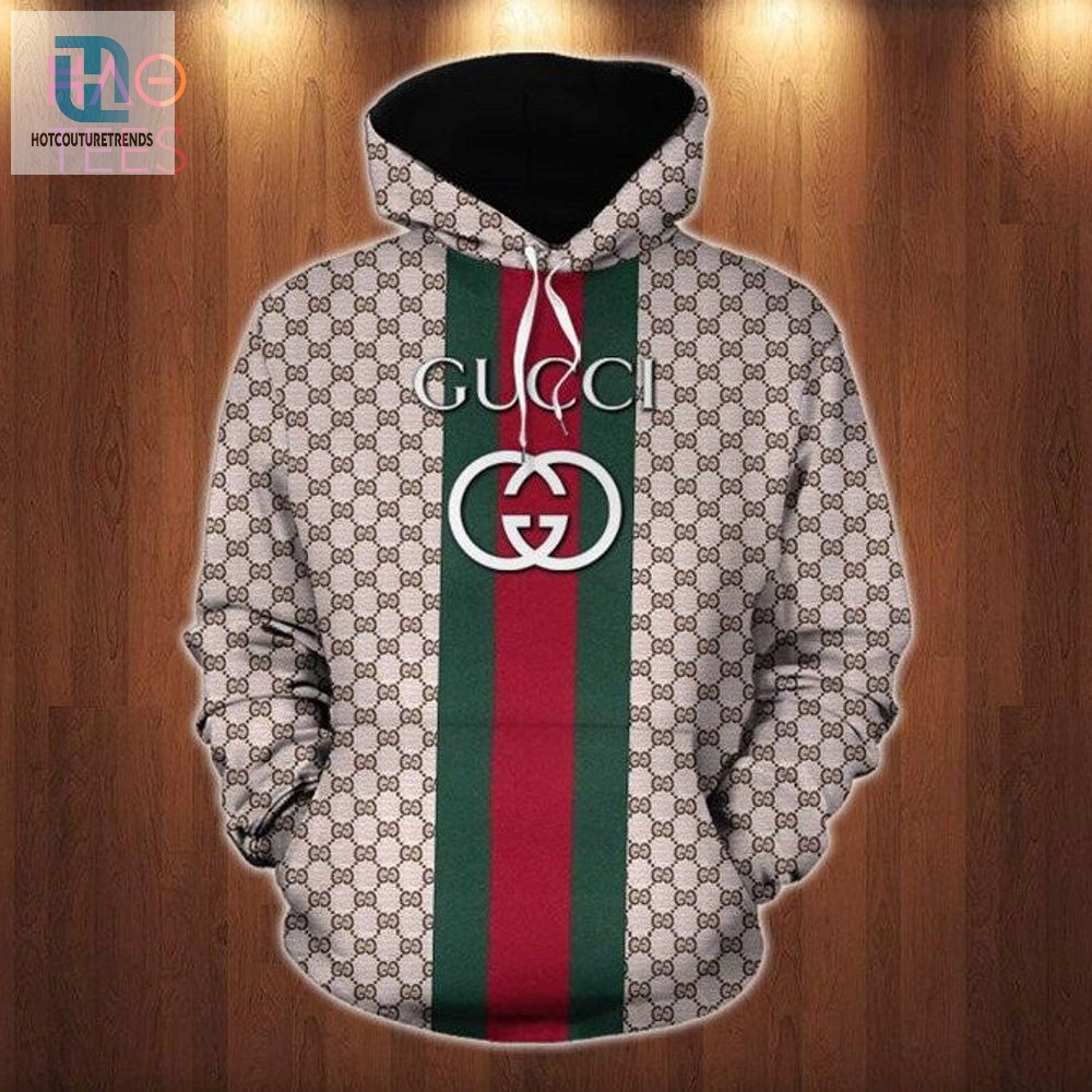 Best Gucci Luxury Brand Hoodie Pants All Over Printed Luxury Store hotcouturetrends 1 4